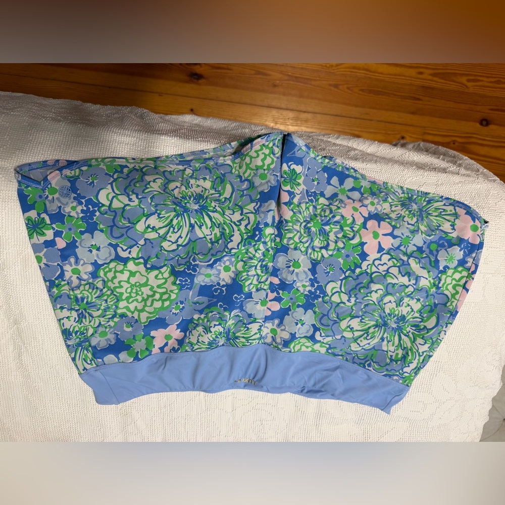 Lilly Pulitzer Luxletic Athletic Shorts Sz XL - Picture 4 of 6